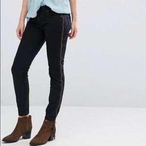 Free People Levon Side Zip Jeans